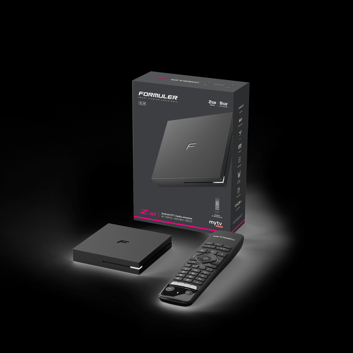 Formuler Z10 collection — 4K HDR Android streaming box, budget pick. Authorized Formuler distributor for Canada and the USA.