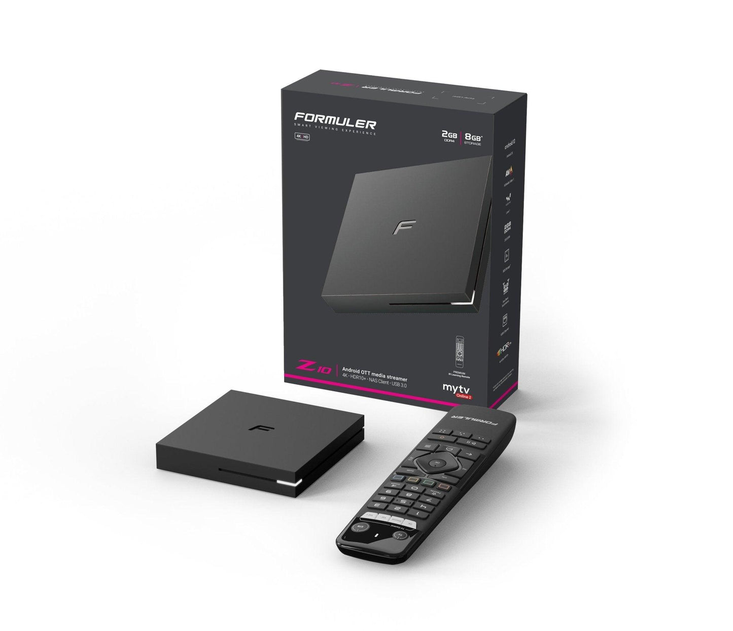 Formuler Z10 wholesale Pack of 4 (view 5/6) — free shipping across North America. Authorized distributor Canada & USA.