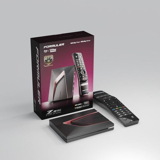 Formuler Z12 Ultra Open Box media player and BT3 backlit remote with retail box